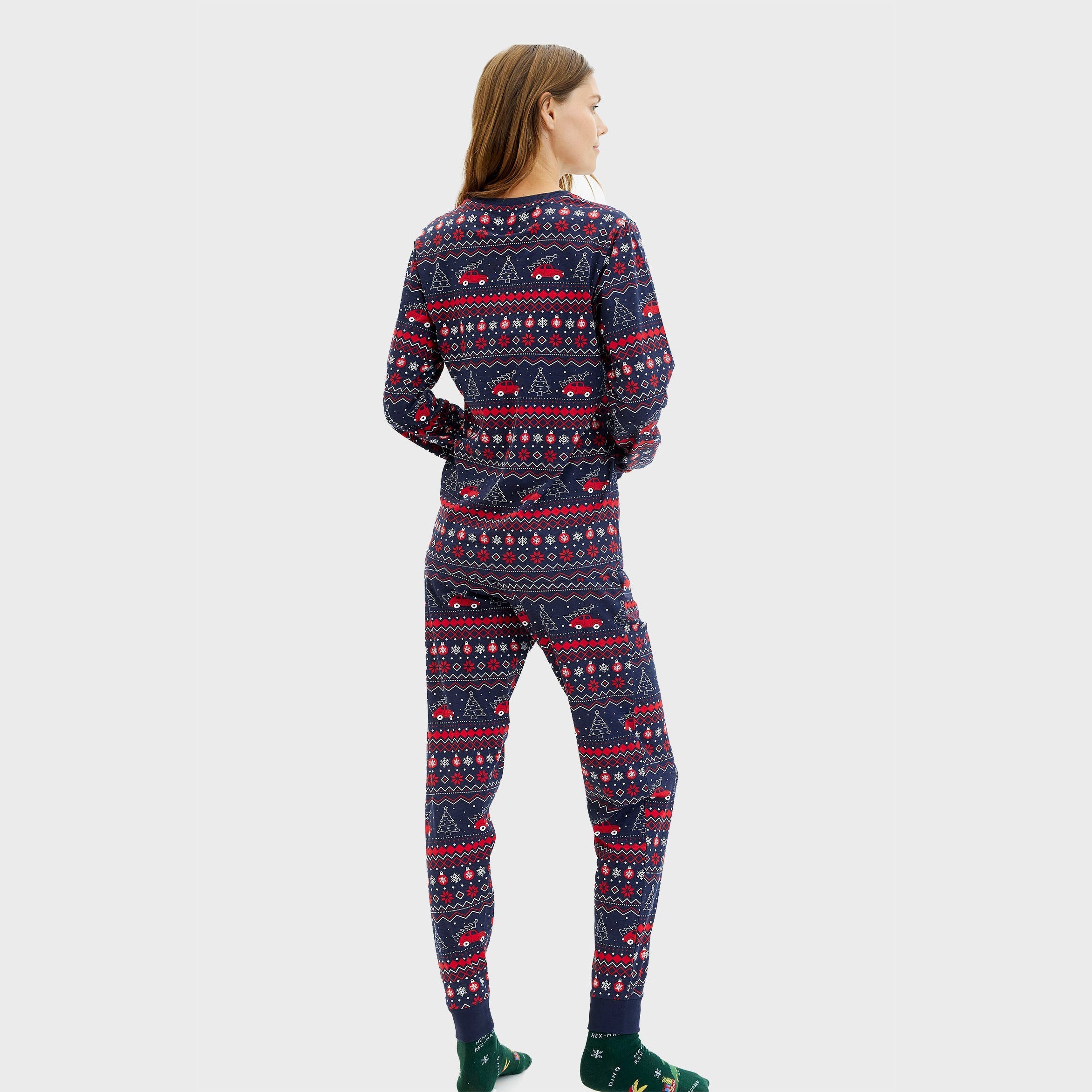 Driving home for Kerst pyjama - Dames